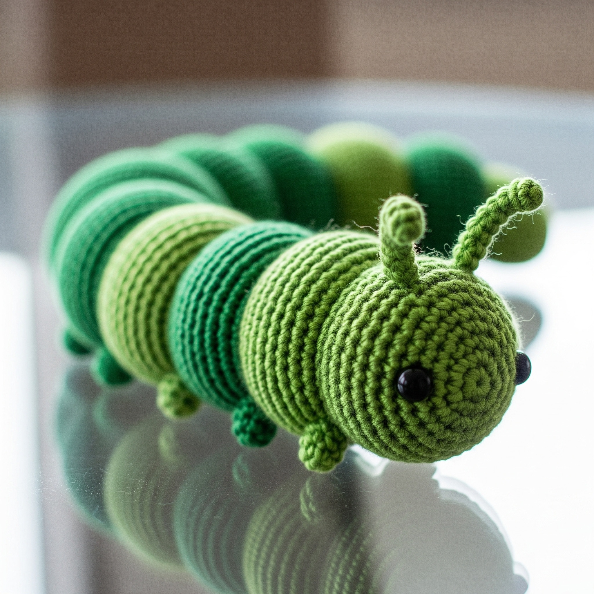 koseze si kvačkanje gosenica